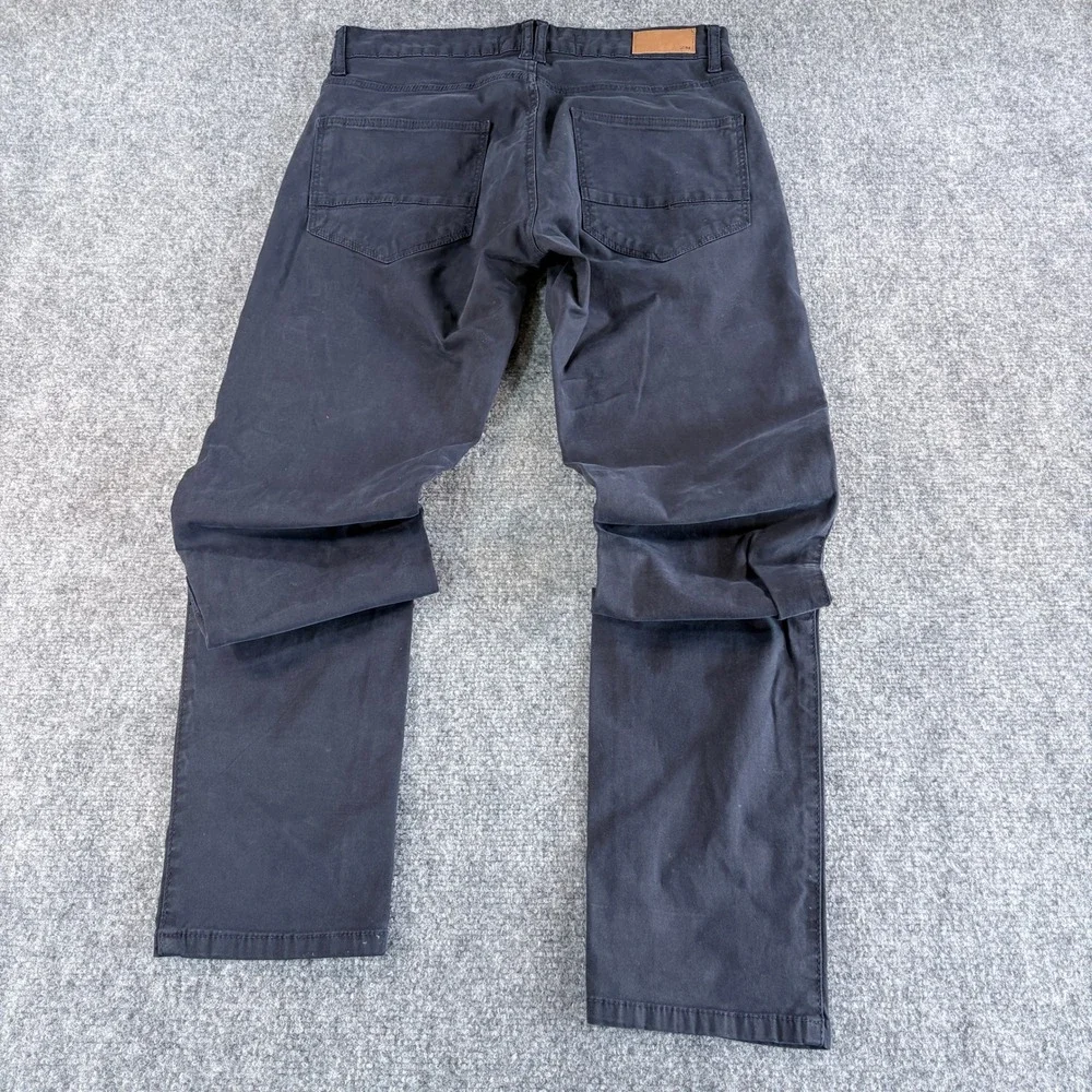 Zara Man Basic Slim Fit Dark Gray Charcoal Jeans Mens Size 30 6786/411